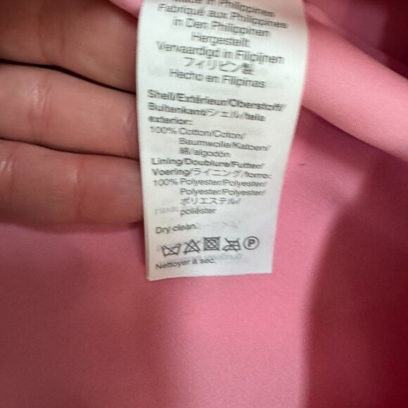 J.Crew Pink Textured High-Waist Button Detail Shorts Size 0 EUC - Picture 6 of 9